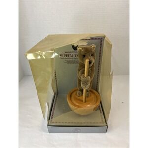Steiff Museum Collection 1894 Reproduction Roly-Poly Circus Bear Read Box Damage